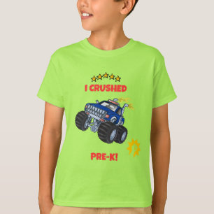 Aplasté la camiseta de graduación pre-K para niños