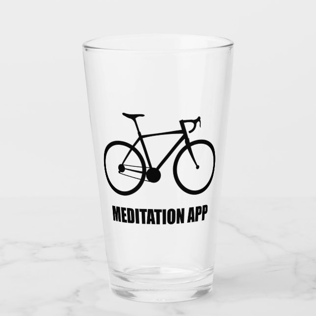 Aplicación de meditación en bicicleta (Anverso)