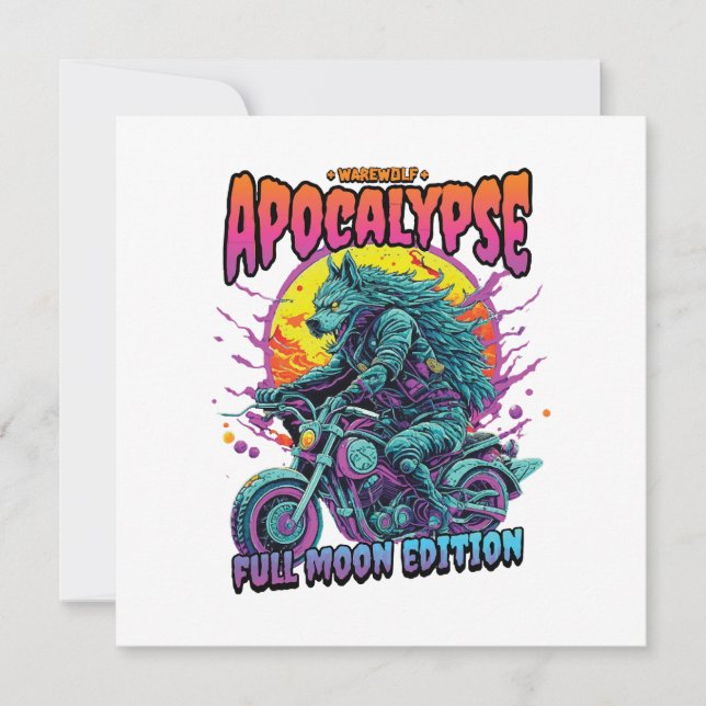 Apocalipsis de hombre lobo (Anverso)