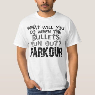 Apocalipsis del ZOMBI - camisa de PARKOUR