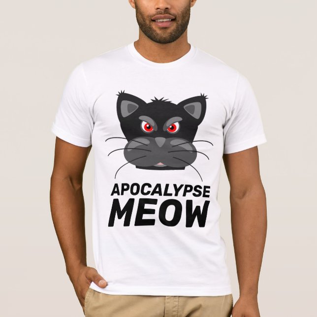 Apocalypse Meow, polos divertidos de gato (Anverso)