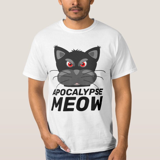 Apocalypse Meow, polos divertidos de gato (Anverso)