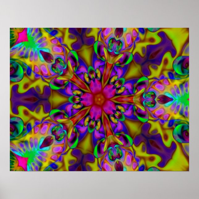 Apófisis Kaleidoscope Arte Fractal - II (Frente)
