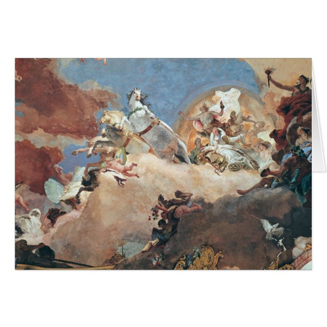 Apolo en su carro de Sun que conduce a Beatriz I (Anverso (Horizontal))