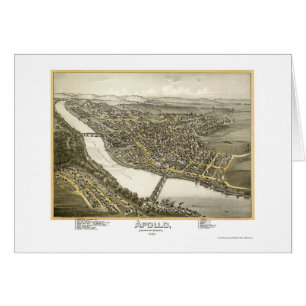 Apolo, mapa panorámico del PA - 1896