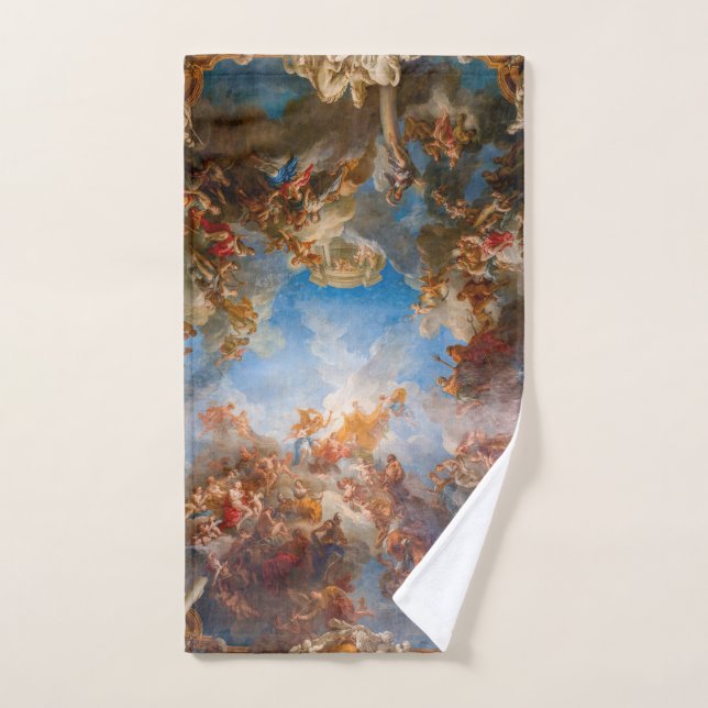 Apoteosis de Hércules en Chateau de Versalles (Toalla de mano)
