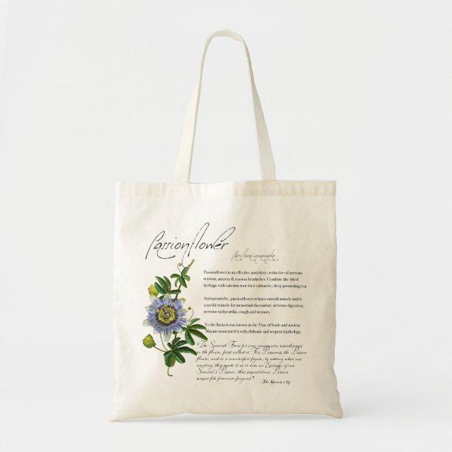 Apothecary: apasionaria | Bolsa de tosta de flores (Frente)