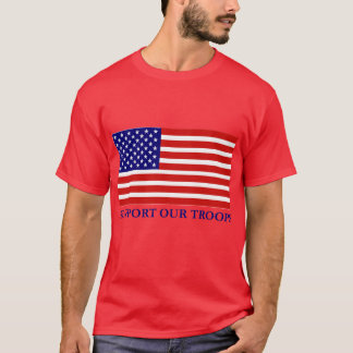 Apoya la camiseta de nuestros hombres con bandera