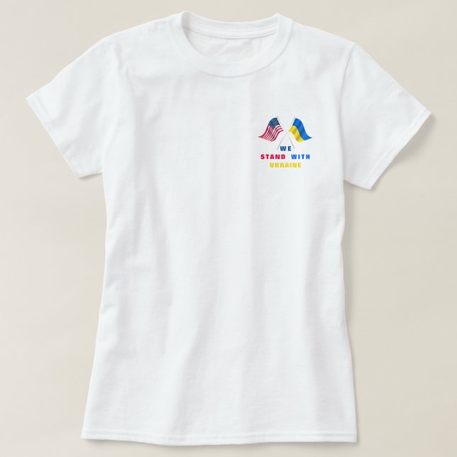 Apoyamos a Ucrania con camiseta de apoyo - Liberta (Diseño del anverso)