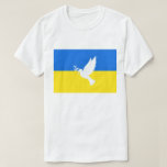 Apoyar a la camiseta de Ucrania "Peace Dove"" de l<br><div class="desc">Apoyen a las camisetas de Ucrania "La pala de la paz" - Libertad - Paz - Solidaridad - Bandera ucraniana - Juntos fuertes - ¡Victoria de la libertad! Hagamos del mundo un lugar mejor - ¡todos juntos! Un mundo mejor comienza - depende - ¡los necesita también! Puede transferir a más...</div>