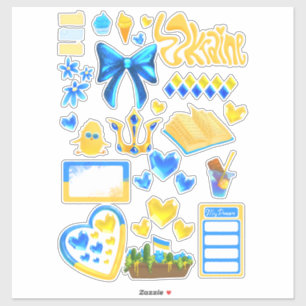 Apoyar a los Pegatinas de vinilo cortados por Pers