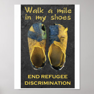 Apoyar a los Posters refugiados
