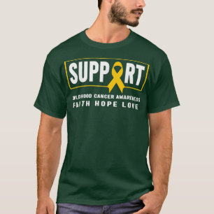 Apoyar la camiseta contra el cáncer infantil - Cán