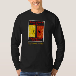 Apoyar la camiseta de los artistas locales