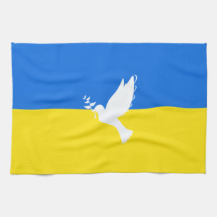 Apoyar la cocina de Ucrania Toalla de Paz