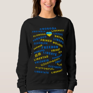 Apoyar la sudadera o camiseta de Ucrania - Liberta