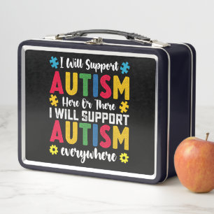 Apoyaré el autismo aquí o allá autista