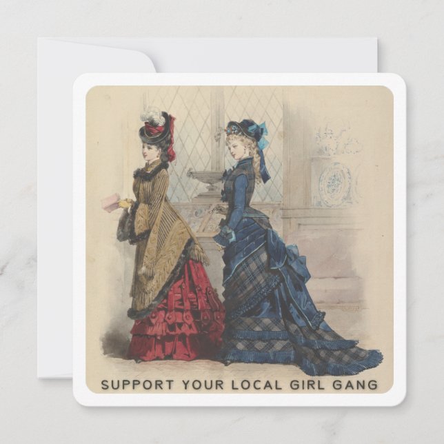 Apoye a su grupo de Chicas local (Anverso)