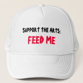APOYE LOS ARTES: ALIMÉNTEME el gorra