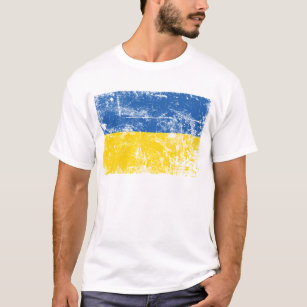 Apoyen a Ucrania, invadida por la camiseta de Rusi
