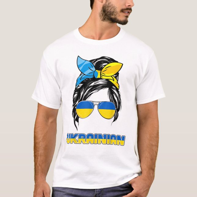 Apoyen camiseta de Ucrania, mujeres liberen a Ucra (Anverso)