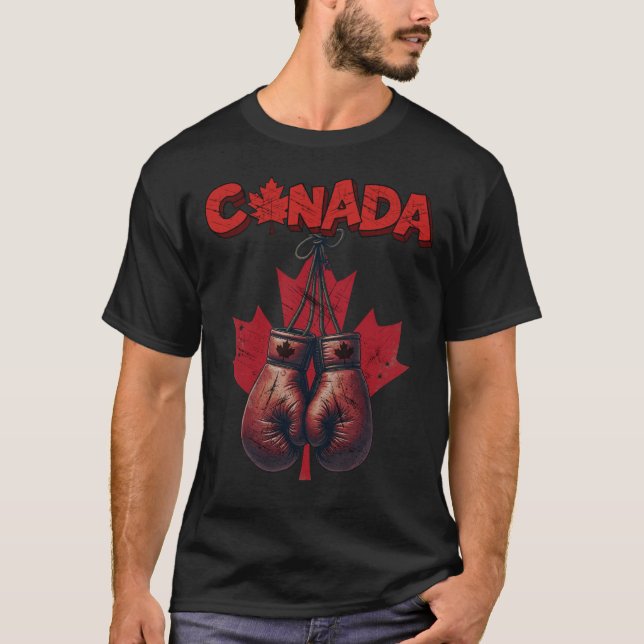 apoyo a canada elbows up canada camiseta merch (Anverso)