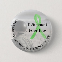 Apoyo a Heather, La Libertad No Es Gratuita Botón