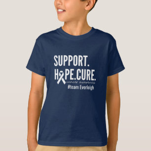 apoyo a la concienciación sobre el cáncer Camiseta