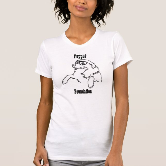 APOYO A LAS CAMISETAS RAD DE PEPPER FOUNDATION - R (Anverso)
