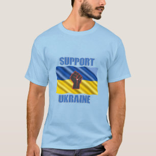 Apoyo a Ucrania - Paz y amor por las camisetas de