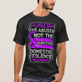 Apoyo al abuso de camisetas de sobrevivientes de v