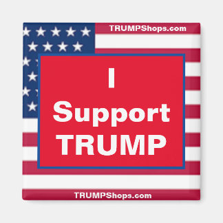 Apoyo al imán patriótico TRUMP