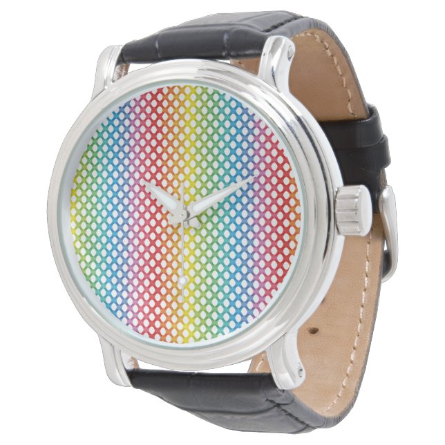 Apoyo al reloj de pulsera del orgullo gay LGBT (Angular)