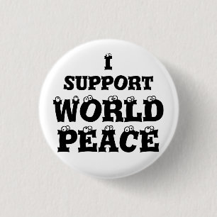 APOYO EL botón PAZ MUNDIAL