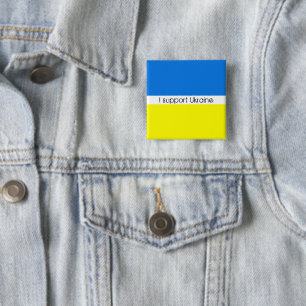 Apoyo el botón Pinback de Ucrania