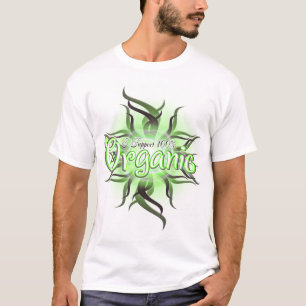 Apoyo la camiseta orgánica del 100%