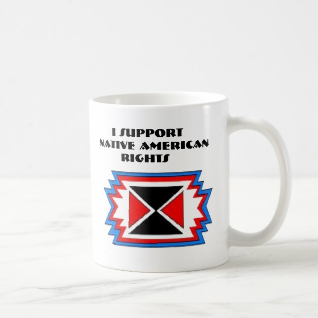 APOYO LA TAZA DE CAFÉ DE LAS DERECHAS DEL NATIVO (Derecha)