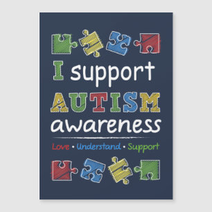 Apoyo Rompecabezas de Conciencia del Autismo 