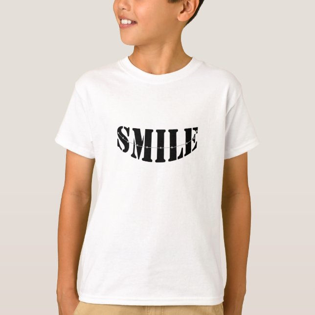 apoyos de la sonrisa - camiseta de los niños (Anverso)