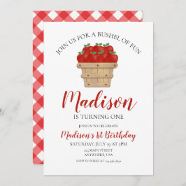 Apple 1ª invitación de cumpleaños