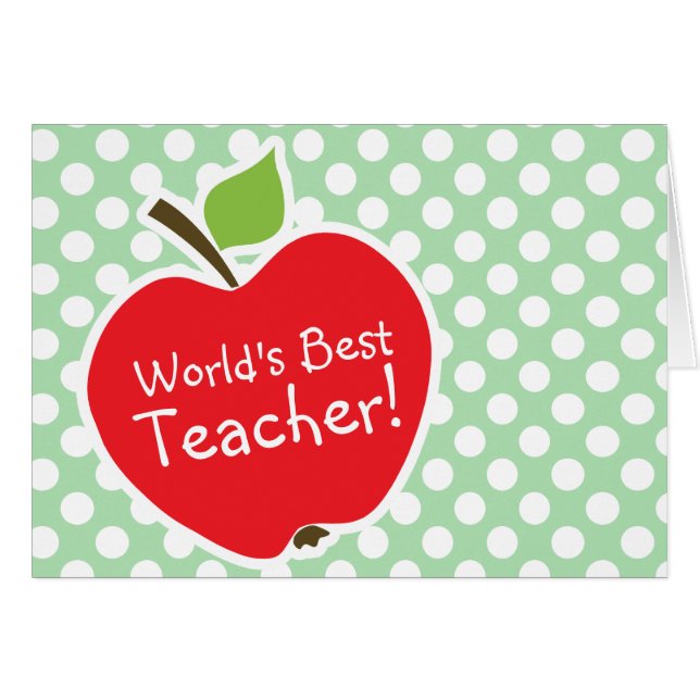 Apple con puntos de Polka Verde Celadon (Anverso (Horizontal))