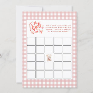 Apple de nuestra tarjeta de juego Baby Shower de B
