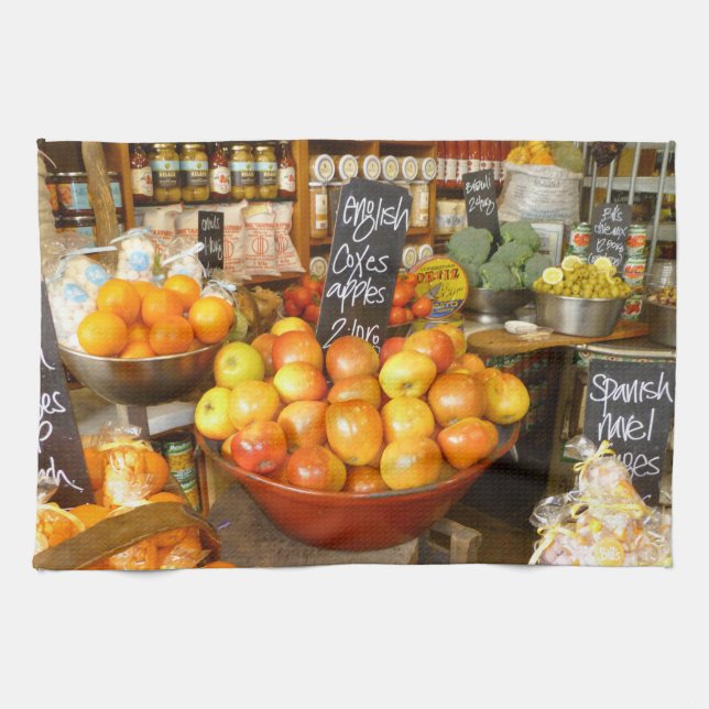 Apple Display ~ Toalla de cocina (Horizontal)