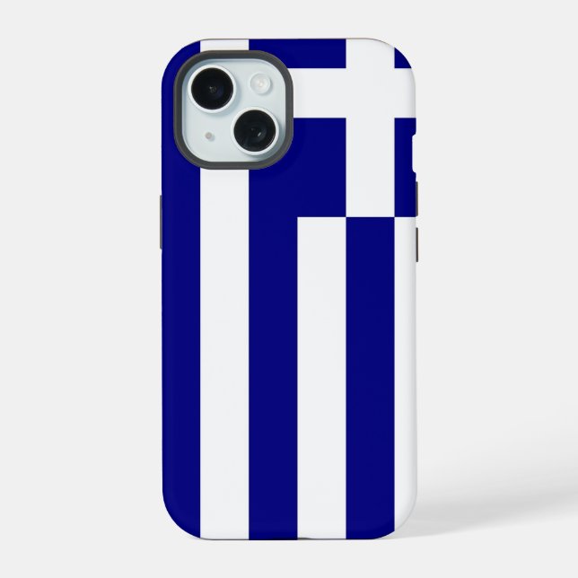 Apple iPhone 15 Case-Mate with Greece flag (Reverso )
