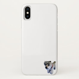 APPLE iPHONE X FUNDA PEQUEÑO DISEÑO DE PERROS