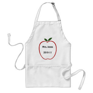 Apple para el profesor - delantal