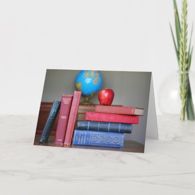 Apple para la tarjeta del profesor (Anverso)