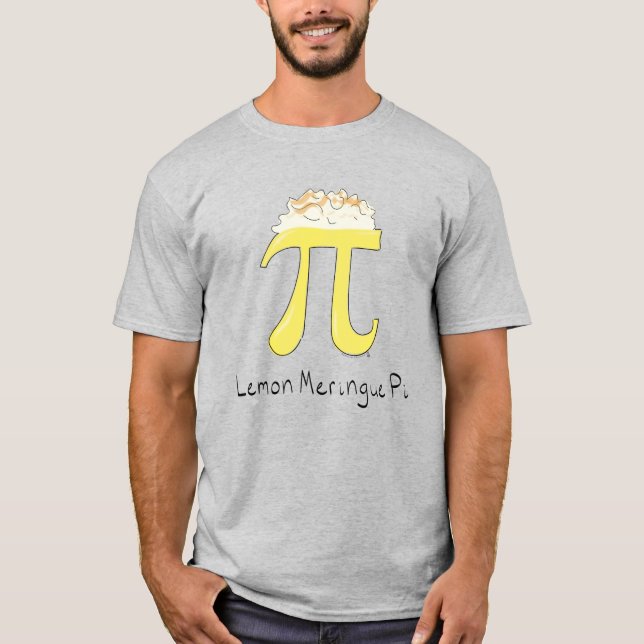 Apple Pi Cute Math Pi Day camiseta masculina (Anverso)
