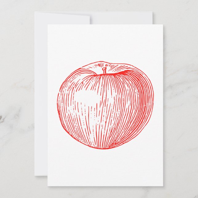 Apple Red Letterpress de Candy (Anverso)