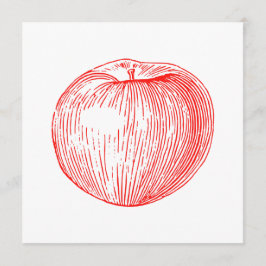 Apple Red Letterpress de Candy